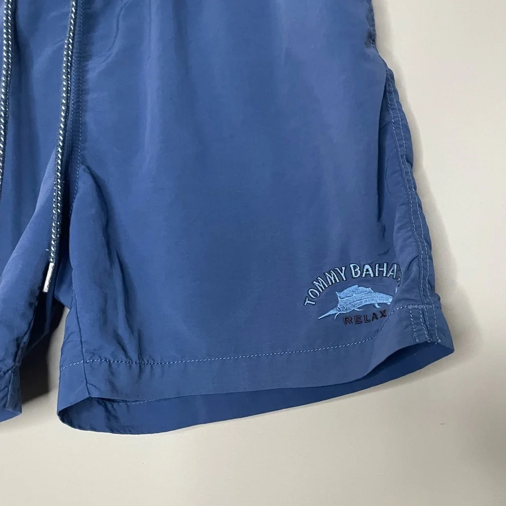 Tommy Bahama Men’s Blue Swim Shorts Size M - Picture 2 of 7